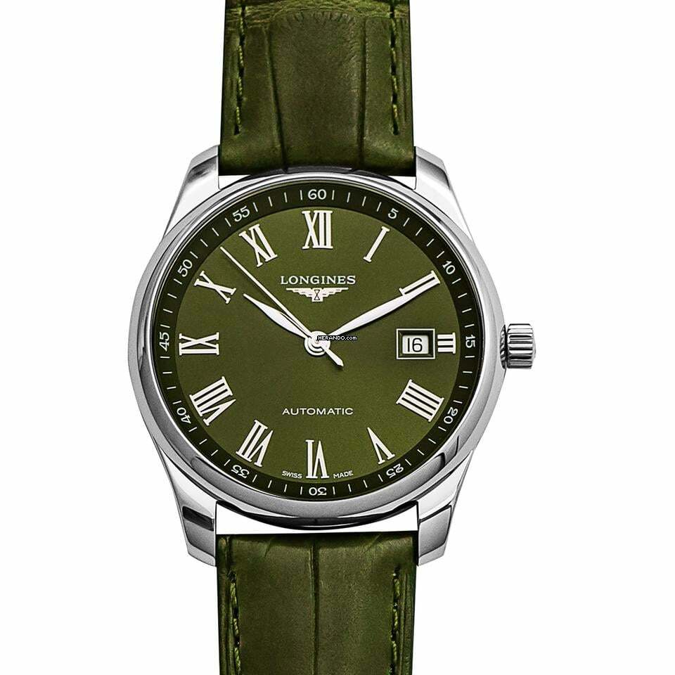  Longines Master Collection L27934092 - Master Collection Automatic Green Dial Stainless Steel Men's Watch </h1> 