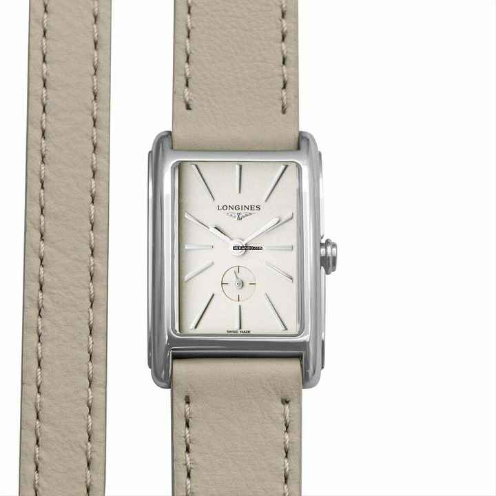  Longines DolceVita L52554792 - DolceVita Quartz Beige Dial Stainless Steel Ladies Watch </h1> 