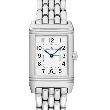  Jaeger-LeCoultre Reverso Classic Small Duetto Q2668130 - Reverso Hand Wind Silver-tone Dial Stainless Steel Ladies Watch </h1> 