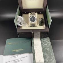 Thumbnail von Audemars Piguet Royal Oak Selfwinding 15300ST 2010 Box&Papers Ap Service black schwarz 39mm TOP </h1>