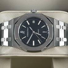 Thumbnail von Audemars Piguet Royal Oak Selfwinding 15300ST 2010 Box&Papers Ap Service black schwarz 39mm TOP </h1>
