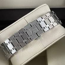 Thumbnail von Audemars Piguet Royal Oak Selfwinding 15300ST 2010 Box&Papers Ap Service black schwarz 39mm TOP </h1>