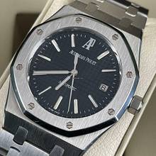Thumbnail von Audemars Piguet Royal Oak Selfwinding 15300ST 2010 Box&Papers Ap Service black schwarz 39mm TOP </h1>