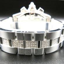 Thumbnail von Cartier Roadster Chronograph 2618 Automatic 42mm Steel ~4TCW Diamond Watch </h1>