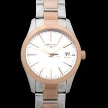 Thumbnail von Longines Conquest Classic L23863727 - Conquest Classic Two Toned Stainless Steel Quartz Silver Dial Ladies Watch </h1>