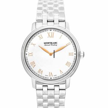  Montblanc Tradition 119963 - Tradition Manual-winding White Dial Stainless Steel Men's Watch </h1> 