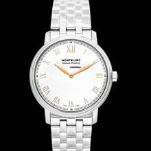 Thumbnail von Montblanc Tradition 119963 - Tradition Manual-winding White Dial Stainless Steel Men's Watch </h1>