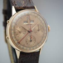 Thumbnail von Leonidas Vollkalender Chronograph 18k 750 Rosegold </h1>