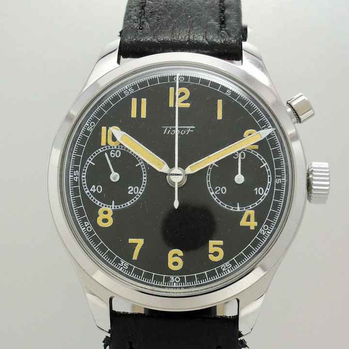  Tissot Monopusher Chronograph Military Vintage Cal.15 CHT </h1> 