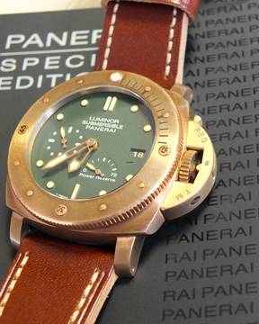  Panerai Luminor Submersible 507 BRONZO II NEU Unworn 2014 Box + Papiere FULL SET SOFORT 