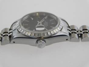 Thumbnail von Rolex Oyster Perpetual Lady Date Datejust Stahl 26 mm Saphirglas Ghostdial wie Neu </h1>
