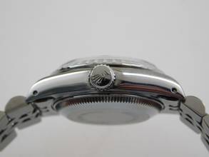 Thumbnail von Rolex Oyster Perpetual Lady Date Datejust Stahl 26 mm Saphirglas Ghostdial wie Neu </h1>