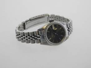 Thumbnail von Rolex Oyster Perpetual Lady Date Datejust Stahl 26 mm Saphirglas Ghostdial wie Neu </h1>
