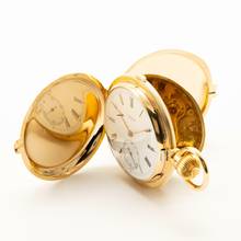 Thumbnail von 2 Grande Sonnerie Minutenrepetition-Taschenuhren Grande Sonnerie