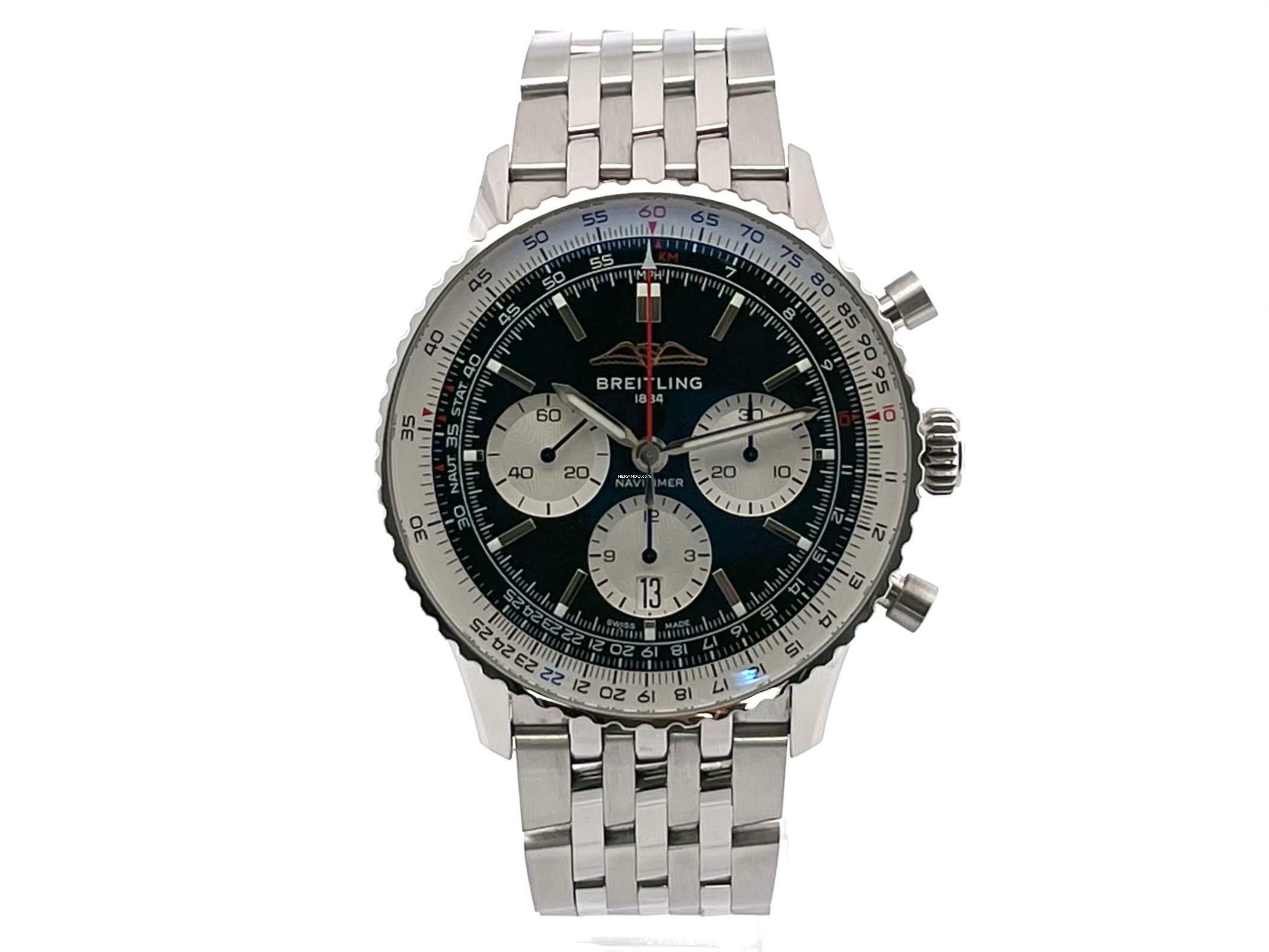  Breitling Navitimer 1 B01 Chronograph 43 Ref. AB0138211B1A1 </h1> 