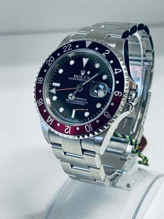  Rolex GMT-Master II COKE / CALIMOCHO - 2005 - JUST PERFECT - Box & Papers 