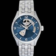 Thumbnail von Hamilton Jazzmaster Open Heart H32705142 - Jazzmaster Open Heart Automatic Blue Dial Stainless Steel Men's Watch </h1>