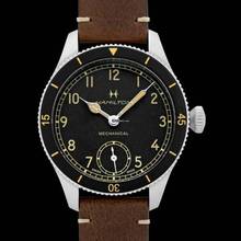 Thumbnail von Hamilton H76719530 - Khaki Aviation Manual-winding Black Dial Stainless Steel Men's Watch </h1>