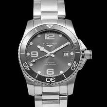 Thumbnail von Longines HydroConquest L37814766 - HydroConquest Automatic Grey Dial Men's Watch </h1>