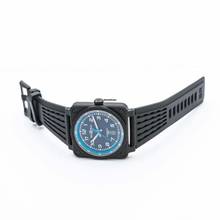 Thumbnail von Bell & Ross BR 03-92 Ceramic BR0392-A522-CE/SRB - Alpine Automatic Black Dial Ceramic Men's Watch </h1>