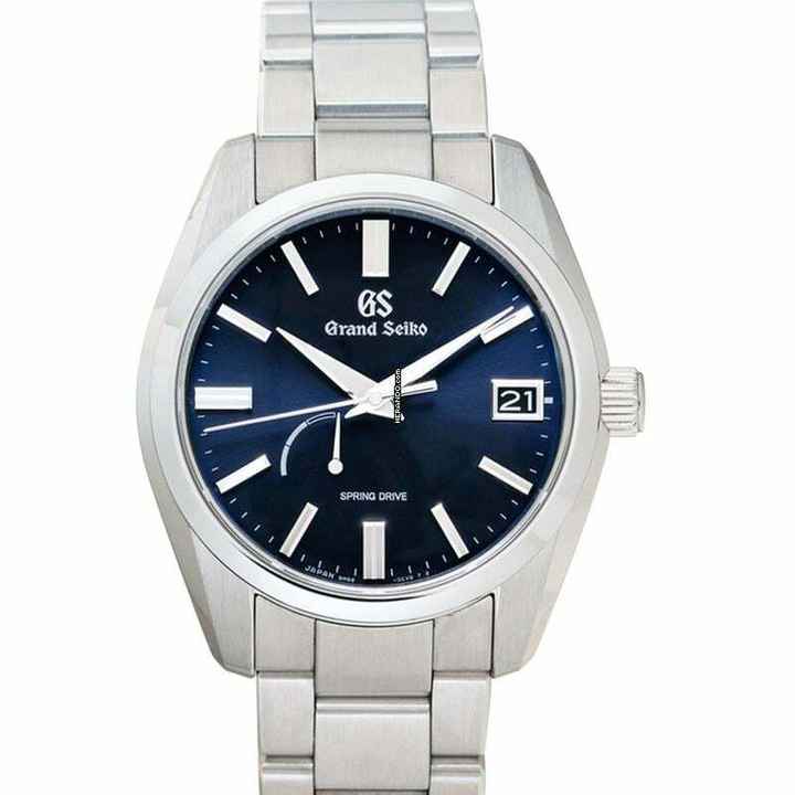  Seiko GS SBGA439 - 9R Spring Drive Spring-Drive Blue Dial Stainless Steel Men's Watch </h1> 