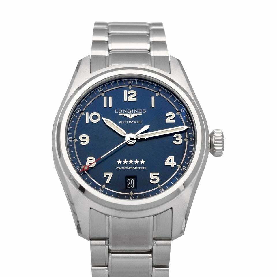 Longines Spirit L34104936 - Longines Spirit Automatic Blue Dial Stainless Steel Unisex Watch </h1>