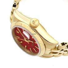 Thumbnail von Rolex Lady-Datejust 26 Red Stella Dial Ref.69178 </h1>