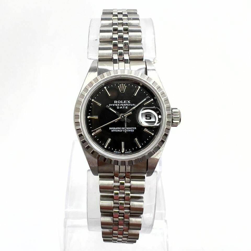 Rolex DATE Automatic 26mm Steel Jubilee Bracelet Watch </h1>