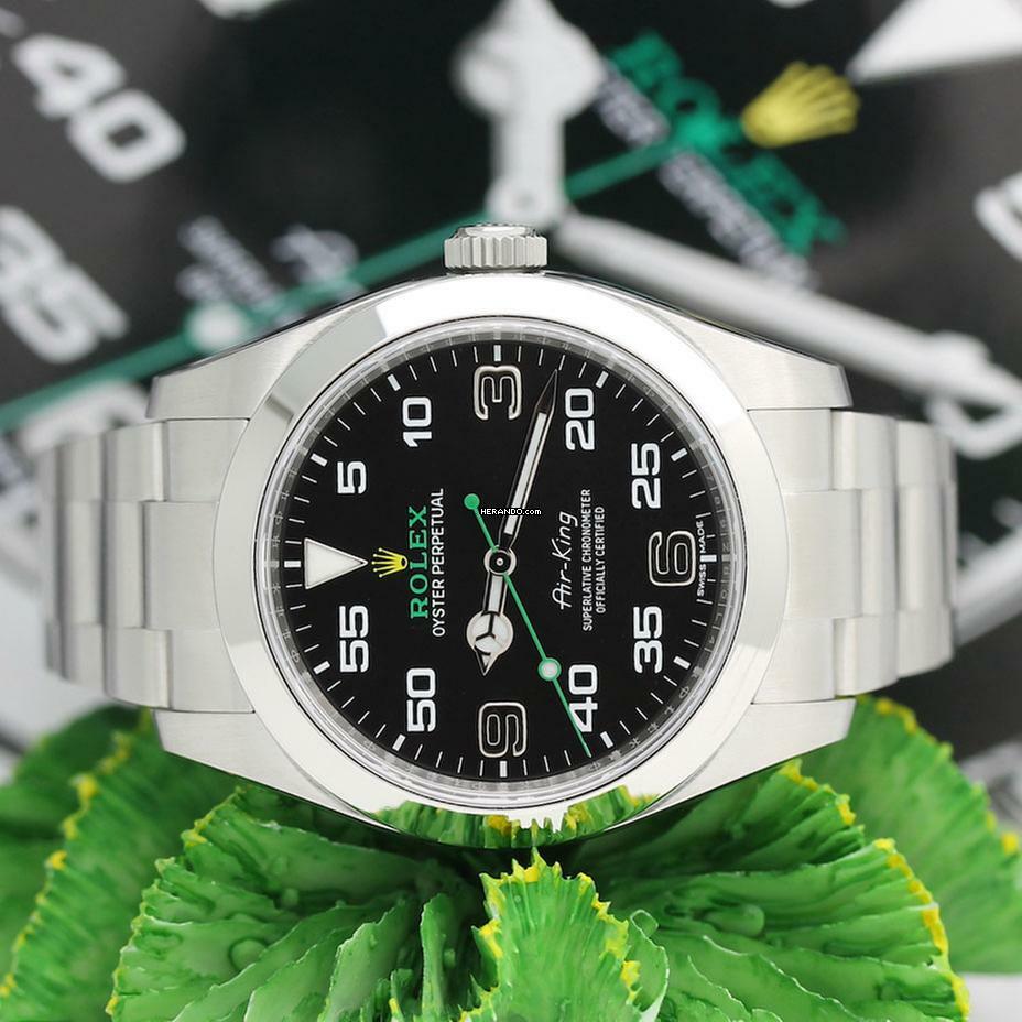 Rolex Air King Stahl Ref: 116900 mit Rolex Box & Papiere von 2016 </h1>