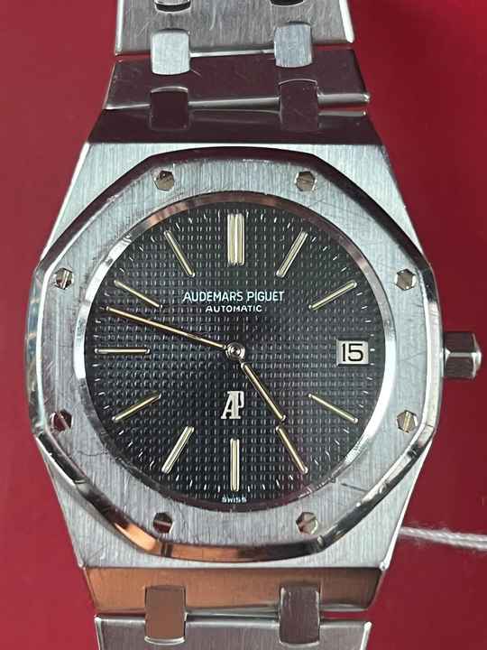  Audemars Piguet Royal Oak Jumbo 5402ST-Royal Oak Jumbo B Serie Box und Papiere-unpoliert 