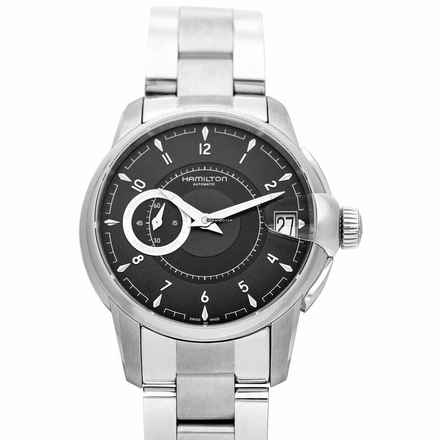  Hamilton Railroad H40615135 - American Classic Automatic Black Dial Stainless Steel Men's Watch </h1> 