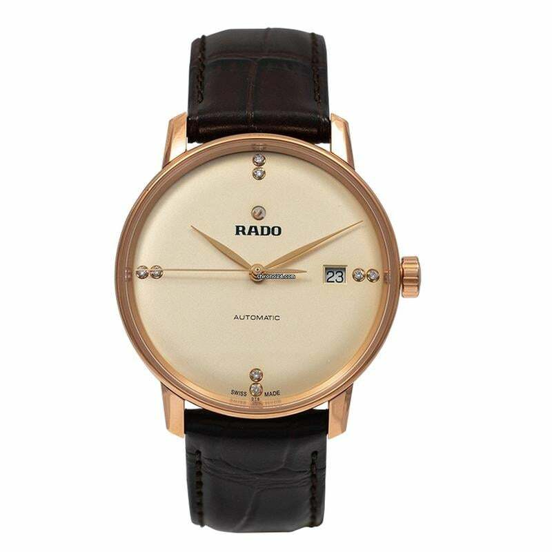  Rado Coupole R22861765 - Coupole Classic Automatic Diamonds Champagne Dial Men's Watch </h1> 