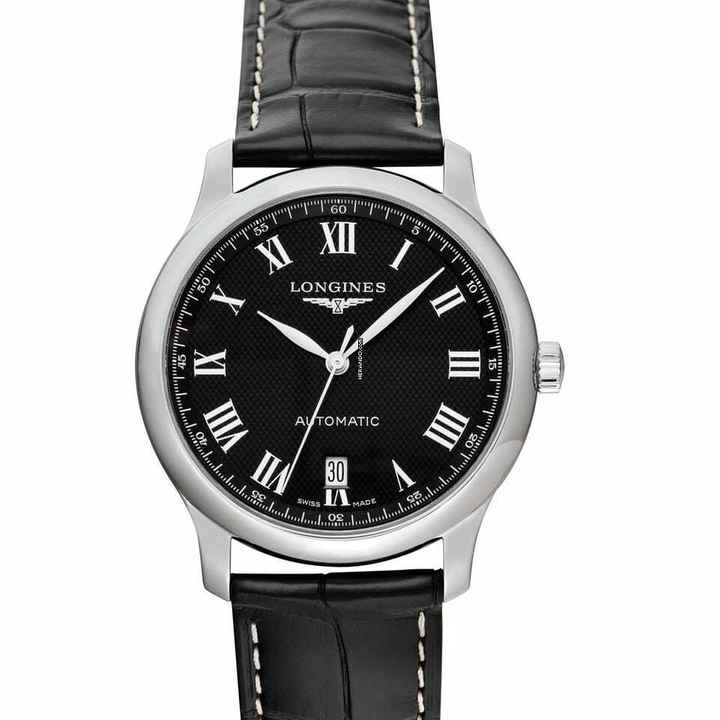  Longines Master Collection L26284517 - The Longines Master Collection Automatic Black Dial Stainless Steel Men's Watc </h1> 