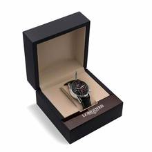 Thumbnail von Longines Column-Wheel Chronograph L47544524 - Heritage Automatic Black Dial Stainless Steel Men's Watch </h1>