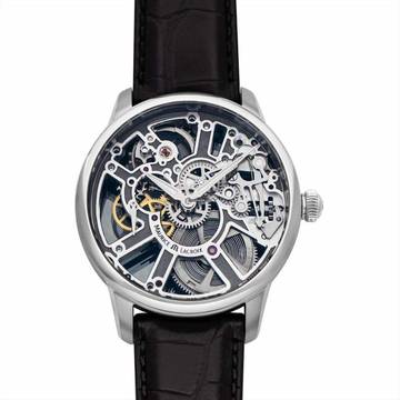  Maurice Lacroix Masterpiece Squelette MP7228-SS001-003 - Masterpiece Hand Wind Skeleton Dial Stainless Steel Men's Watch </h1> 