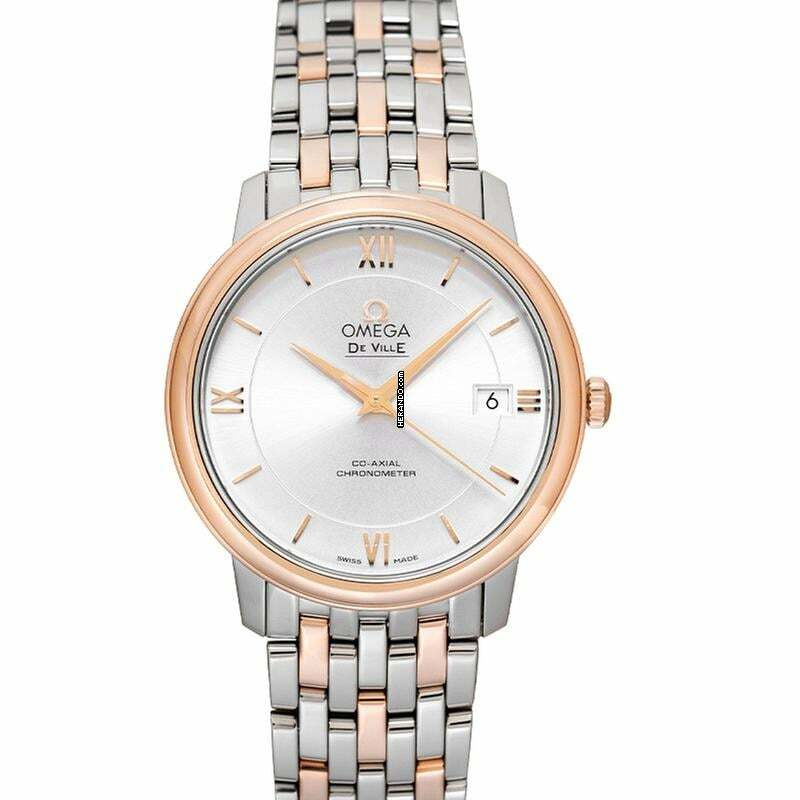 Omega De Ville Prestige 424.20.37.20.02.002 - De Ville Automatic Silver Dial Stainless Steel Men's Watch </h1>