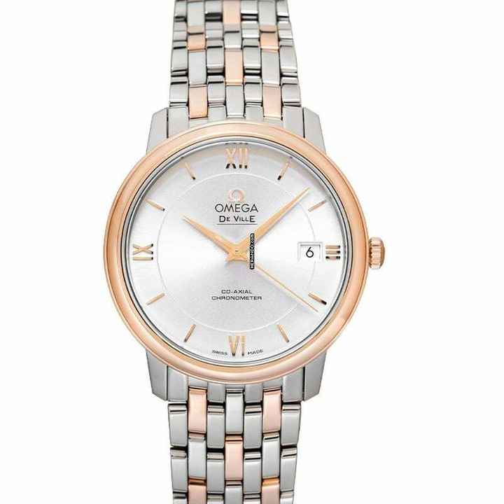  Omega De Ville Prestige 424.20.37.20.02.002 - De Ville Automatic Silver Dial Stainless Steel Men's Watch </h1> 