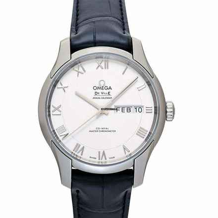  Omega De Ville Hour Vision 433.13.41.22.02.001 - De Ville Automatic Silver Dial Stainless Steel Men's Watch </h1> 