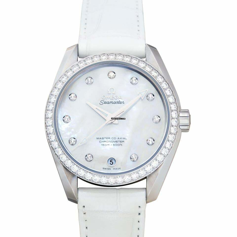 Omega Seamaster Aqua Terra 231.18.39.21.55.001 - Aqua Terra Automatic White Dial Stainless Steel Ladies Watch </h1>