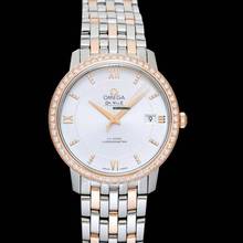 Thumbnail von Omega De Ville Prestige 424.25.37.20.52.001 - De Ville Automatic Silver Dial 18kt Rose Gold Ladies Watch </h1>