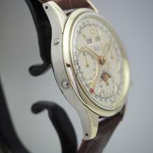 Thumbnail von Doxa Wyler Incaflex Chronograph full Calendar Vollkalender Valjoux 88 ULTRA RARE