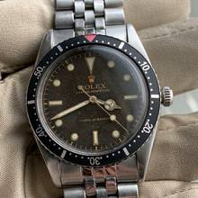 Thumbnail von Rolex Turn-O-Graph Turn-O-Graph 6202 Tropical galvanic glossy gilt dial 1953’s </h1>