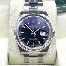 Thumbnail von Rolex Datejust 36 NEW,UNWORN FULL STICKERS+QR Code 116200 Full Set Box&Papers </h1>