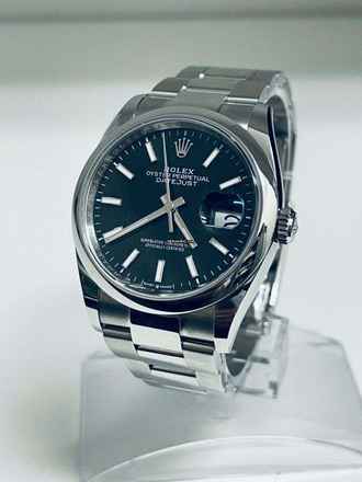  Rolex Datejust 36 08/2022 - BLACK - OYSTER 