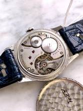 Thumbnail von Omega Classic 32mm Calatrava Art Deco Sector Dial Steel Vintage vintage