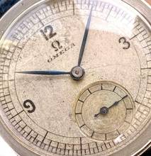 Thumbnail von Omega Classic 32mm Calatrava Art Deco Sector Dial Steel Vintage vintage