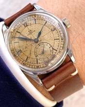 Thumbnail von Omega Classic Vintage 37mm Oversize Jumbo Art Deco Sector Dial ck 859 ck 859