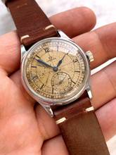 Thumbnail von Omega Classic Vintage 37mm Oversize Jumbo Art Deco Sector Dial ck 859 ck 859