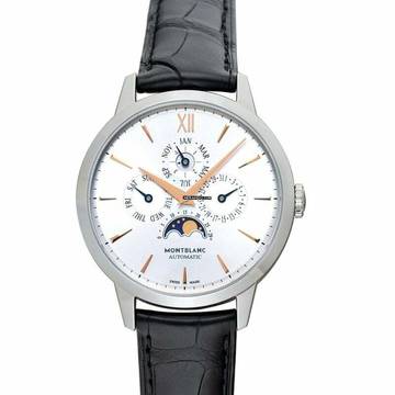  Montblanc Heritage Spirit 110715 - Meisterstuck Heritage Automatic White Dial Stainless Steel Unisex Watch </h1> 