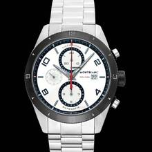 Thumbnail von Montblanc Timewalker 116099 - TimeWalker Automatic Silver Dial Stainless Steel Men's Watch </h1>